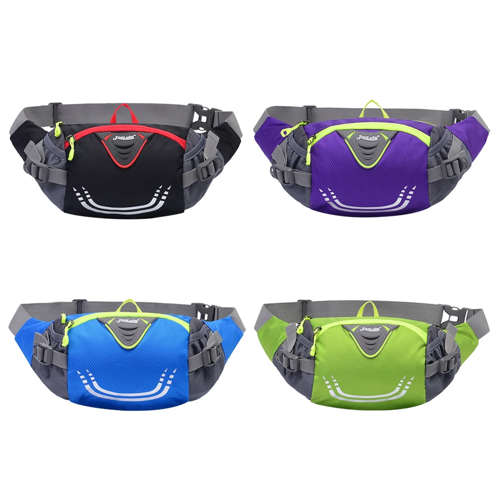 حقيبة تخزين نايلون للجري ، حزمة الخصر ، حزمة الخصر ، المحمولة ، مرنة ، تنفس ، عالية السعة ، الملحقات الرياضية ، خفيفة الوزن ، النايلون #2