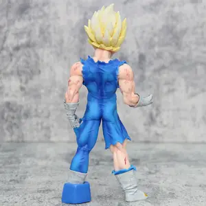 20cmアニメドラゴンボールフィギュアベジータフィギュアアクションバトルダメージ彫像アニメの置物PVCモデルドールコレクションおもちゃギフト 8ベストセールスドラゴンボールZ彫像-3