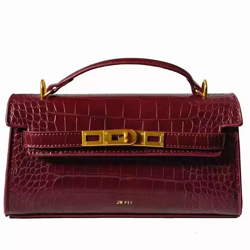 

Сумка с крокодиловым принтом, новая, высококачественная, универсальная, сумка через плечо, женская сумка.