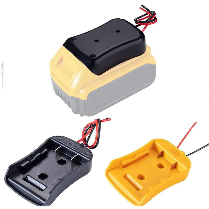 Battery Adapter For DeWALT 18V/20V Battery Dock Power Connector With 14 Awg Wires Connectors Adapter Tool Accessories