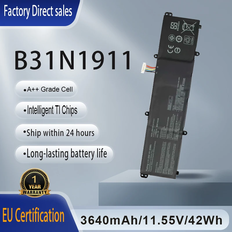 Nueva batería de ordenador portátil B31N1911 C31N1911 para ASUS VivoBook Flip14 TM420IA M413 M413DA TM420IA F413 F413FF K413 K413EA K413EP S413