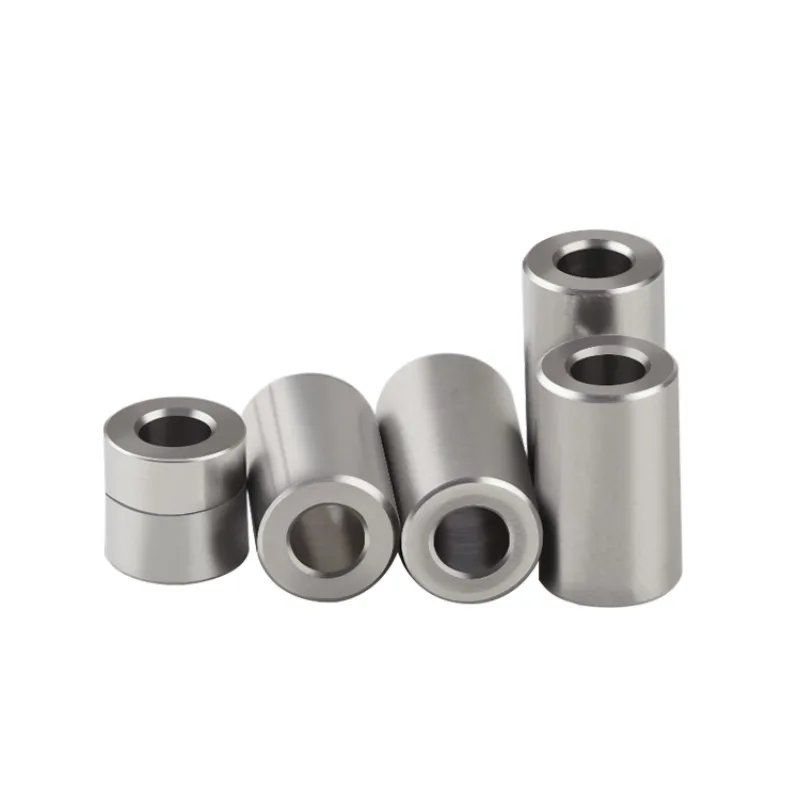 304 الفولاذ المقاوم للصدأ كم غير الخيوط جلبة غسالة يرتدي فاصل جولة جوفاء المواجهة مستقيم من خلال طوقا OD 4 ~ 12 مللي متر