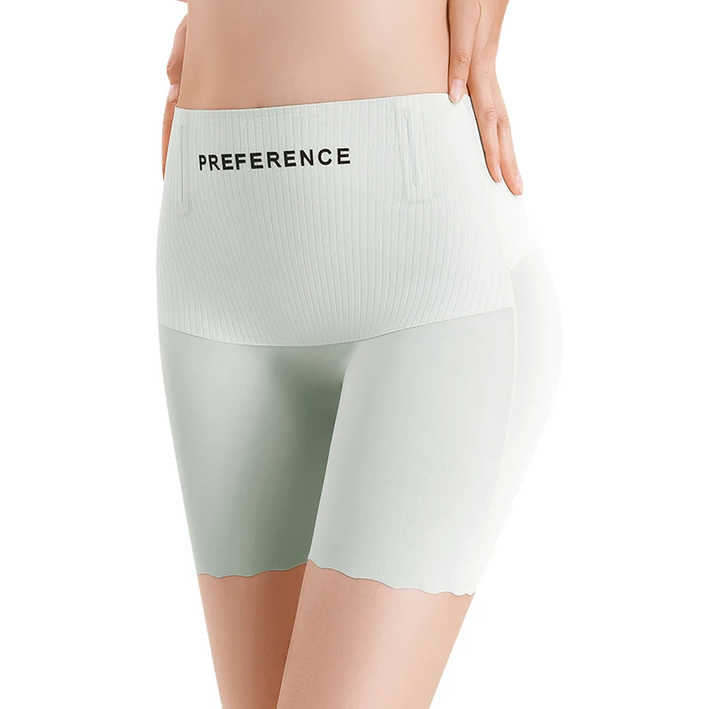 안전 바지 란제리 허리 셰이퍼 여자 슬리밍 팬티 배꼽 강화 푸시 업 반바지 섹시한 속옷 여자 엉덩이 기중 장치