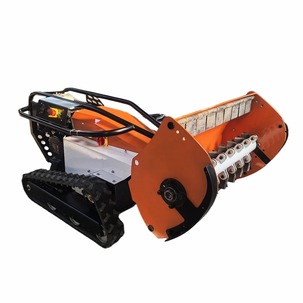 Agricultural Lawn Mower LM-800F Model Remote Control Front Crawler Lawn Mower CE Certification