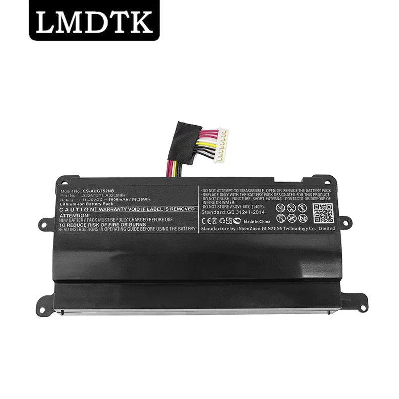 

LMDTK New A32N1511 11.25V Laptop Battery For Asus ROG G752 G752VM G752VL GL502VS G752VT