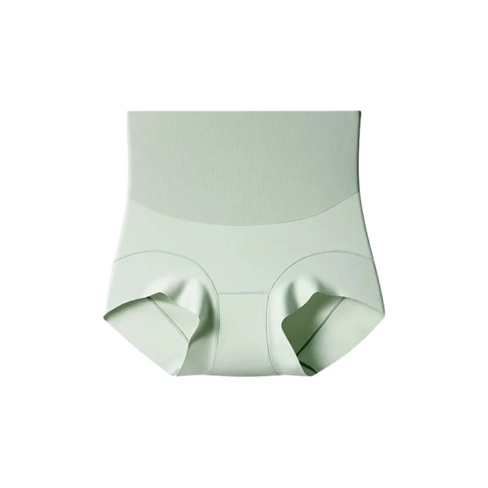 High Waist Postpartum Body Shaper Shapewear Solid Color Panties Butt Lifter Briefs Waist Trainer Cotton Crotch