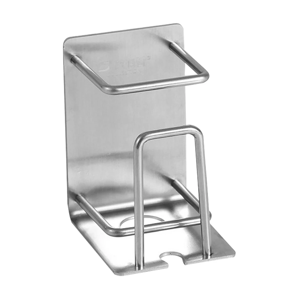 

Stainless Steel Cup Rack Safe Toothbrush Bathroom Storage Rack Holder Drainage Self Adhesive Bathroom ganizer For Cups