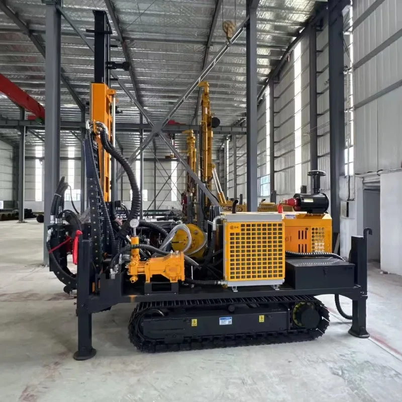 Custom Full Hydraulic Core Drill Rig Mining Exploration 300m Depth Core Drilling Machine Core Sampling Diamond Drilling Rig