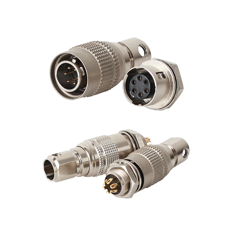 Connector hr10a-7p-6s (applicable to Hikvision) Camera socket trigger 6-pin 6-pin 12 pin