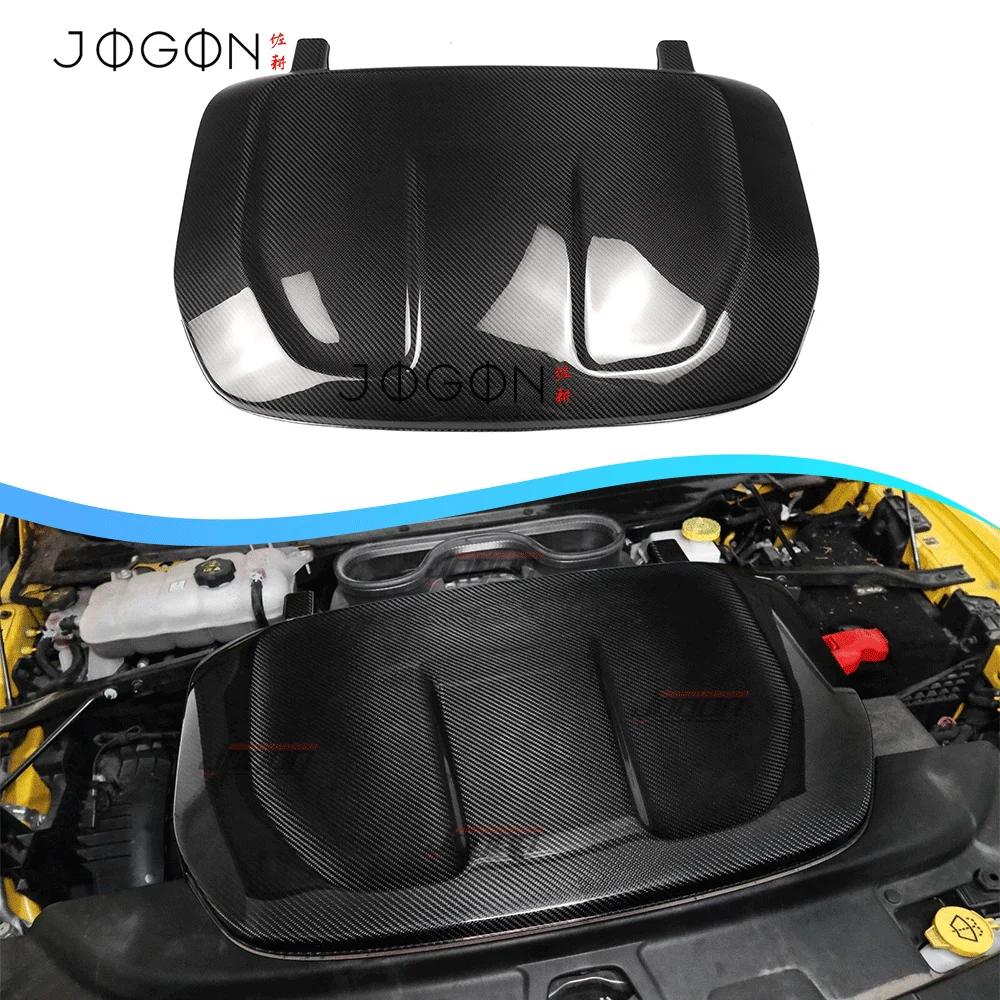 Cubierta de Motor Delantera de Fibra de Carbono Real para Dodge Ram 1500 TRX Crew Cab Pickup 2021 en Adelante, Accesorios Exteriores Decorativos de Repuesto