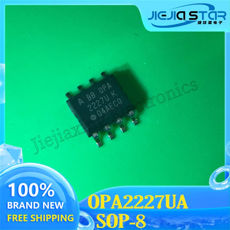 OPA2227UA OPA2227UK OPA2227, SMT SOP-8, High Precision, Low Noise, Operational Amplifier, Electronics, 100% Brand New