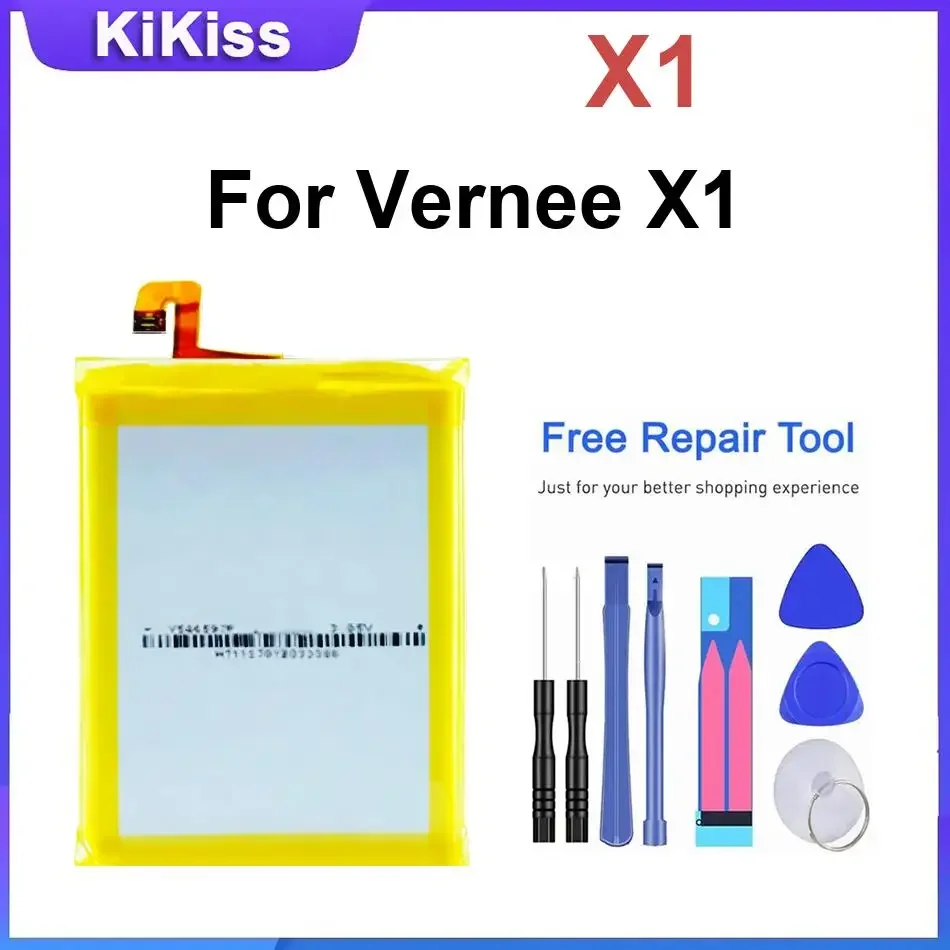 

Аккумуляторы X1 для Vernee X1, мощный аккумулятор для мобильного телефона 4000 мАч, аккумулятор для мобильного телефона 4000 мАч