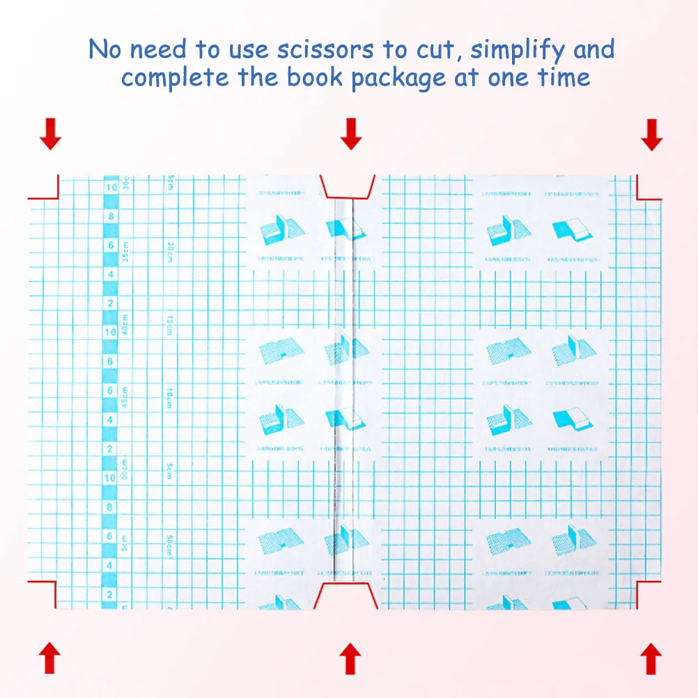 16 шт., защитные пленки для обложки книг, самоклеящиеся прозрачные пластиковые водонепроницаемые обложки для учебников для школьников