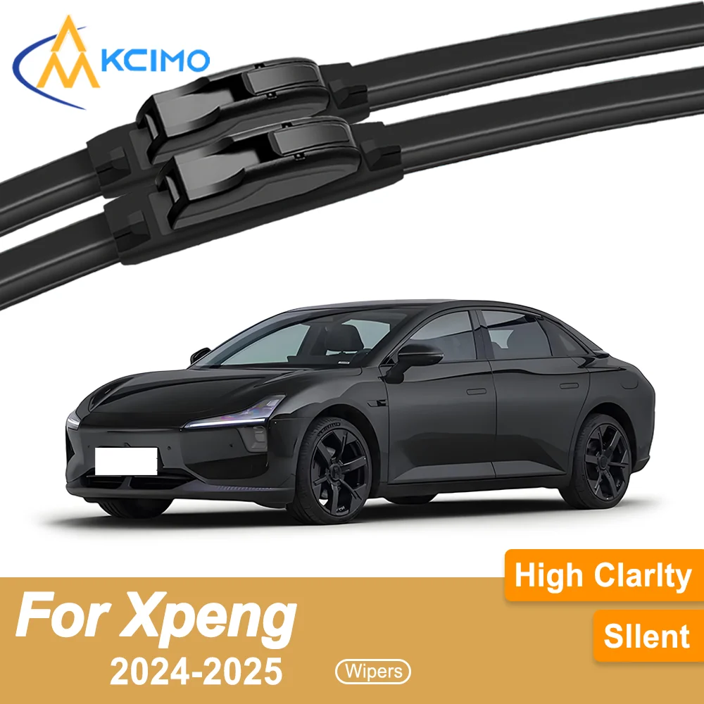 

Premium Rubber Durable Silent Windshield Wiper Blades 2pcs for Xpeng Mona M03 2024-2025 Front Wiper Blades Set