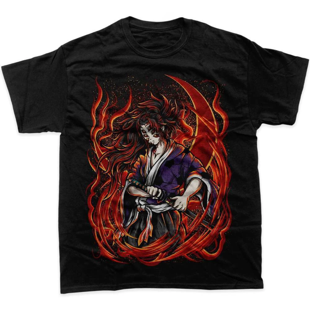 

Kokushibo Demon Slayer Anime Graphic T-Shirt for Fans Men's 2026 Summer Fashion Oversize Street Casual Y2K Streetwear Clothing