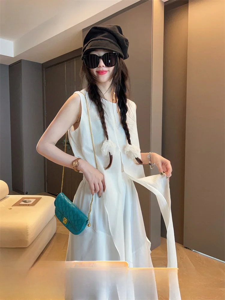 

Модная женская летняя свободная повседневная блузка с круглым вырезом, однотонная, для работы и отдыха