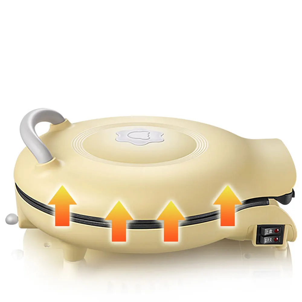 전기 베이킹 팬 가정용 온도 조절 양면 프라이팬 다기능 아침 식사 기계 피자 철판