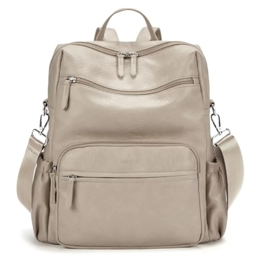 

Fashion Backpack for Women Soft Leather Backpack Purse for Ladies Shoulder Travel Daypacks Bags