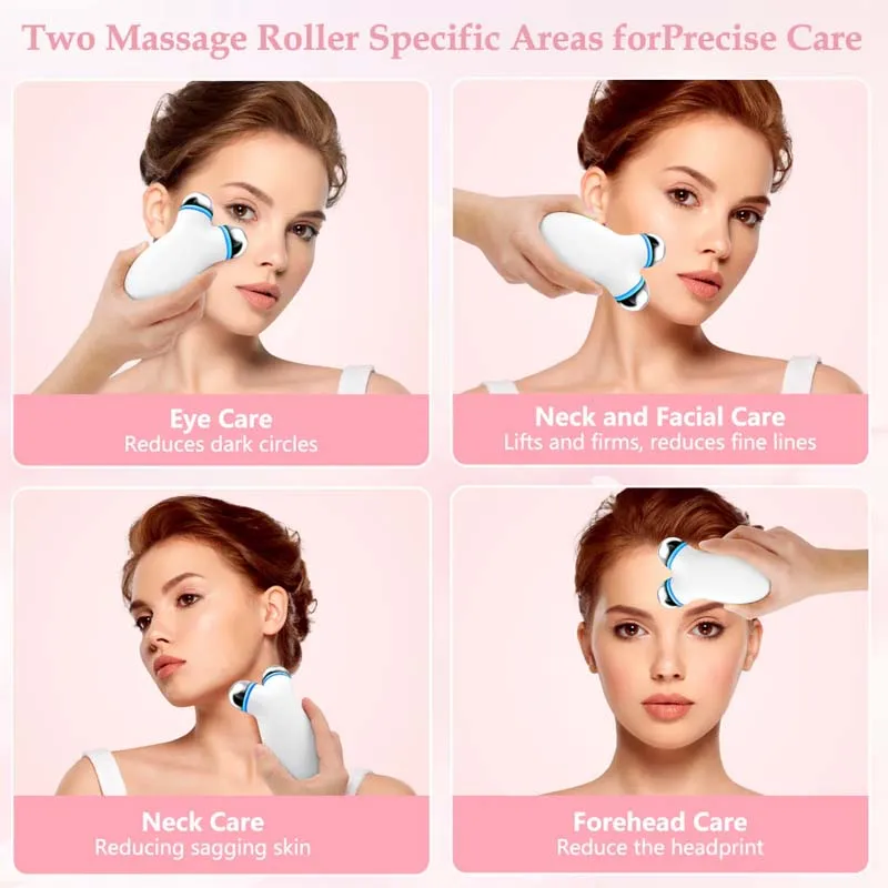 جهاز مضاد للشيخوخة والتجاعيد مكركرنت للوجه يعزز منتجات العناية بالبشرة جهاز امتصاص الجمال باللون الأبيض