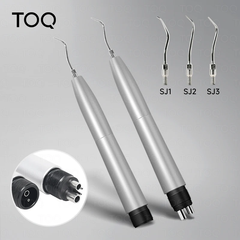 

Набор наконечников для стоматологического воздушного скалера, варианты 2/4 отверстия с насадками для скалера SJ1/SJ2/SJ3 для чистки зубов и удаления зубного камня для стоматолога