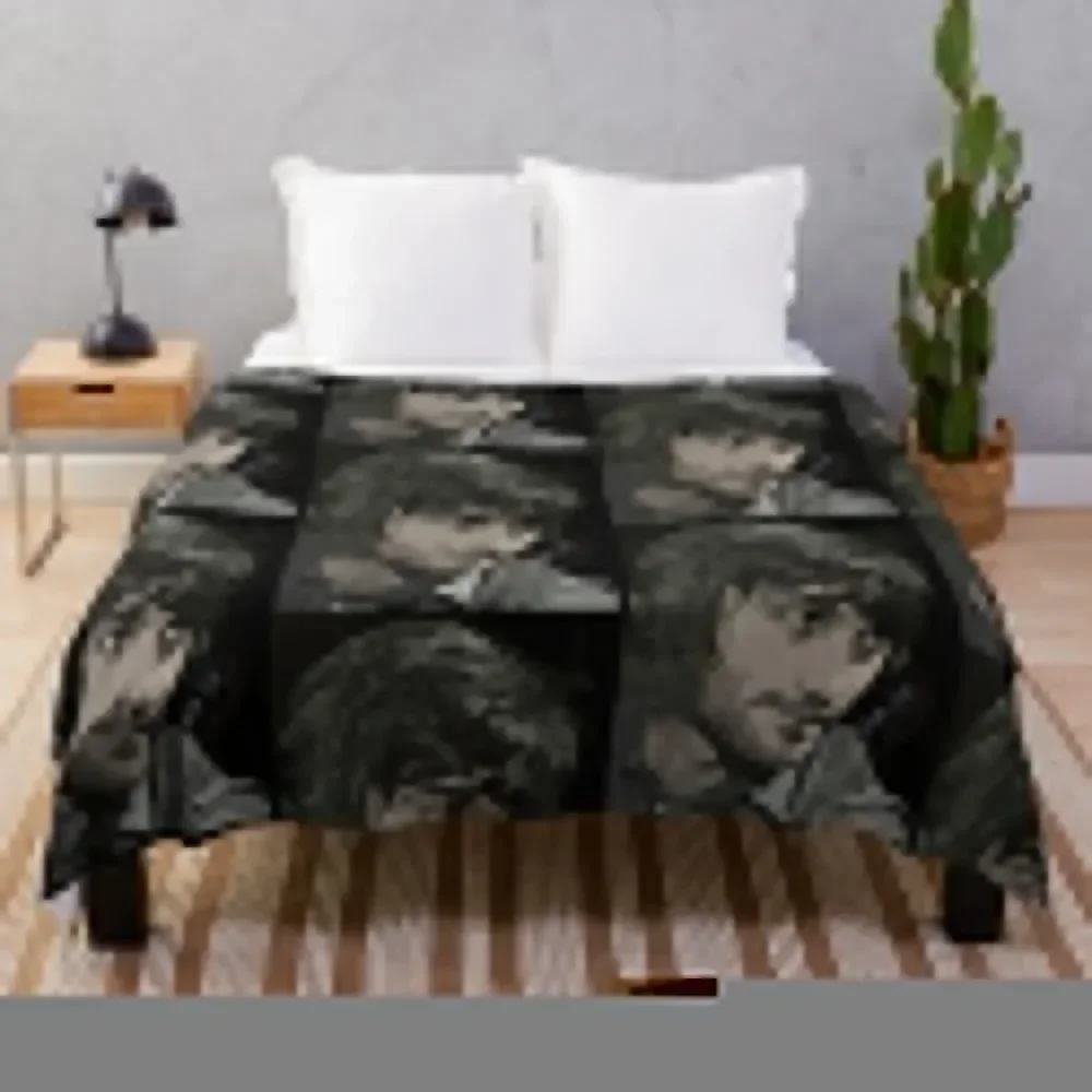 

George Best Football Genius Throw Blanket Soft Comfort Blanket for Reading Watching TV