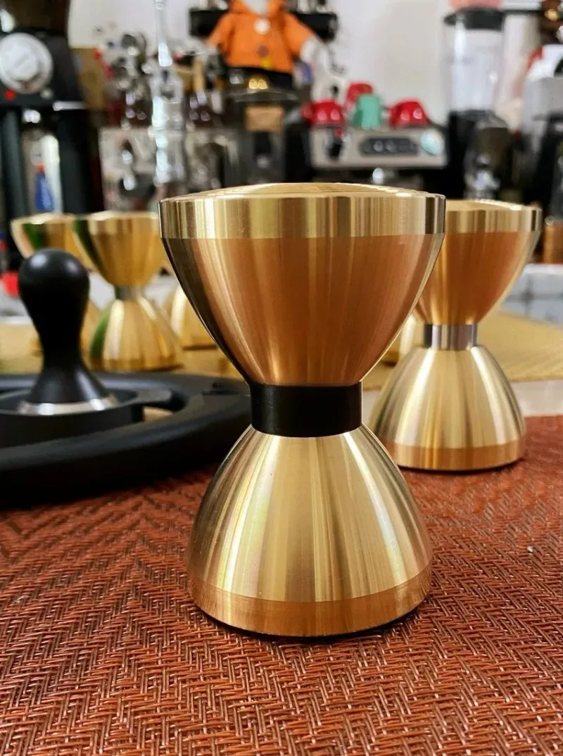 

58.5 Hourglass Double-sided Heavy Hammer 304 Stainless Steel Heavy Duty Coffee Powder Press Coffee Powder Hammer