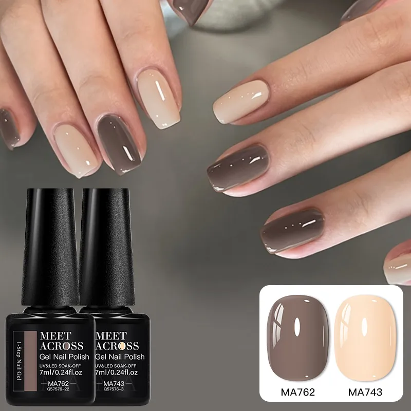 2개입 젤 네일 폴리쉬 세트 블랙 화이트 컬러 쏙 오프 UV 네일 아트 데코레이션 매니큐어 네일 디자인 롱래스팅 네일 용품