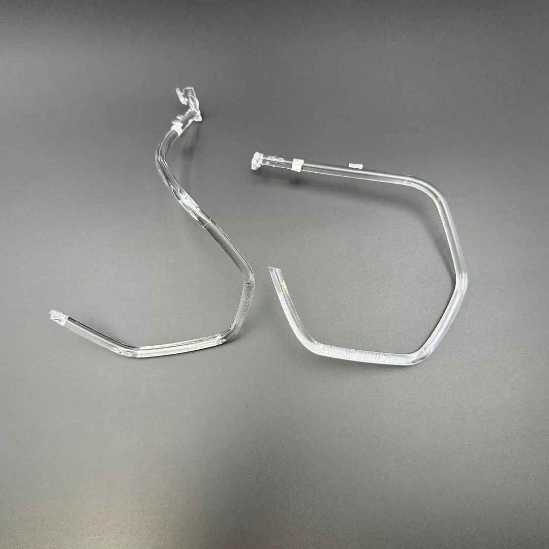 NEW Adaptive Headlight Acrylic tube Fiber Light Guide Tube DRL Ring High Version For BMW 2 Series F22 F23 M2 2018-2020