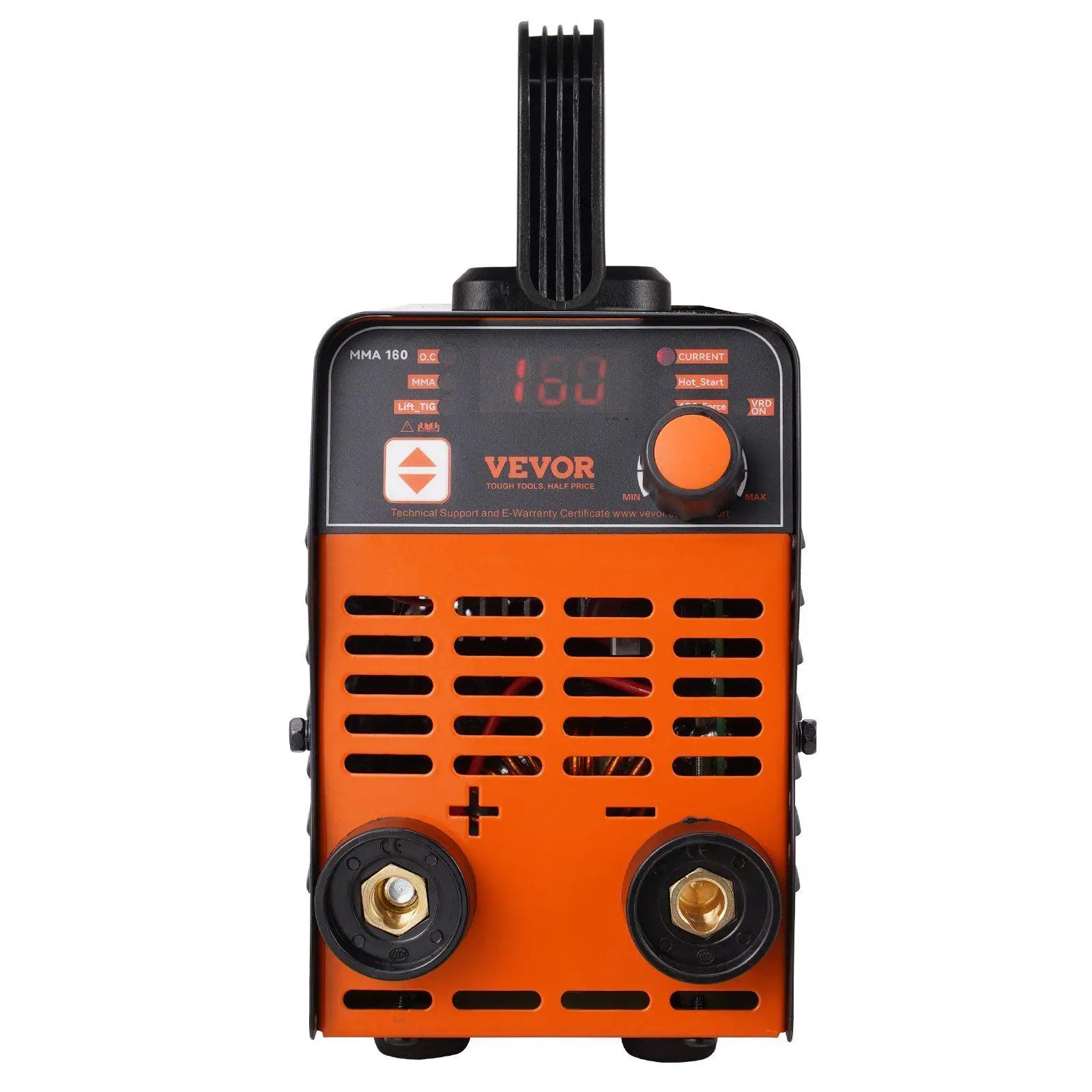 

160A Compact Stick/TIG Inverter Welder 110V/220V with Hot Start Fast Ignition Durable Metal Fabrication