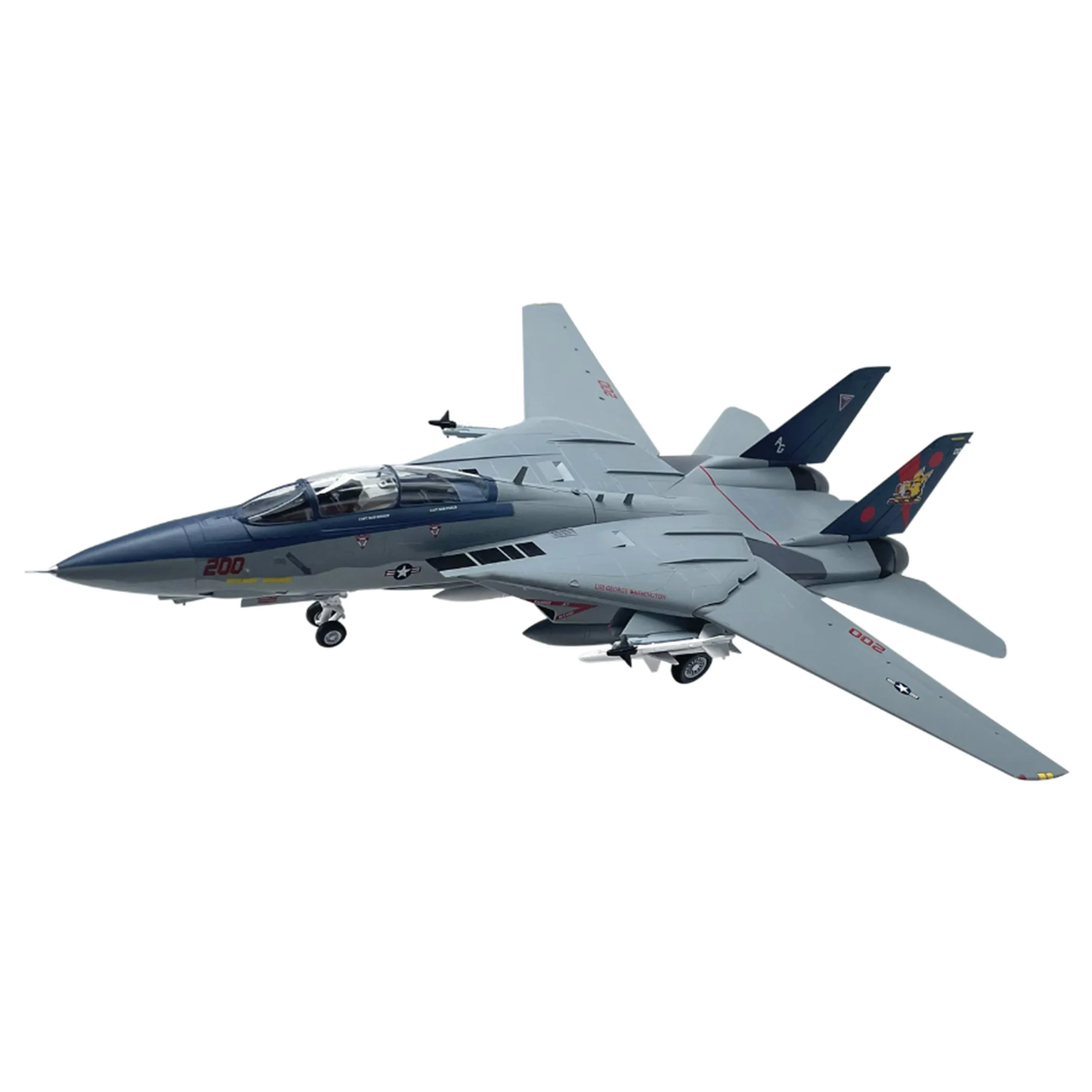 

Spot 37189 1:72 US F-14B fighter model VF-11 (variable wing angle) static finished model (out of print)