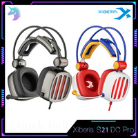 Xiberia S21 Gaming Headphones Over Ear Wired Headwear With Microphone Esports Noise Reduction USB Gamer Earphone Csgo Fps Gift