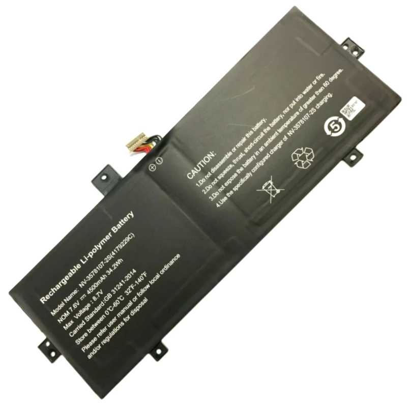 Imagem -06 - Rozfaro Nv35781072s Bateria para Positivo Tecnologia SA C4128a Duo C464c Gateway Gwtn1161bl 1pr Gwtn116-3bk 3rd Sht5078105-2s Nv-3578107-2s