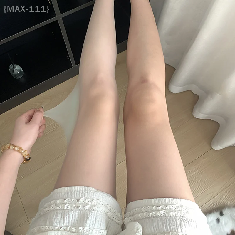 【F2-MAX-111】Mint Green Stockings for Women - Summer Thin Sunscreen & Skin Brightening Pantyhose, Smoothing Legs