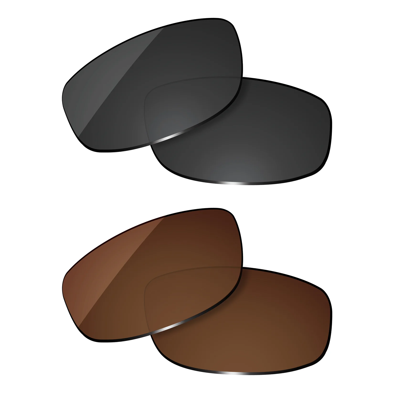 

OOWLIT Polarized Lenses Replacements Compatible with Wiley X Slay Sunglasses