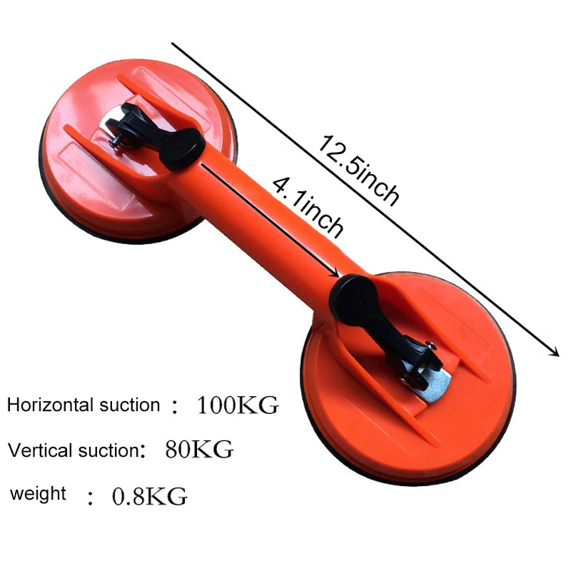 Вакуумная присоска для поднятия стекла, присоска для плитки, бытовое украшение, для уборки и вытягивания пола