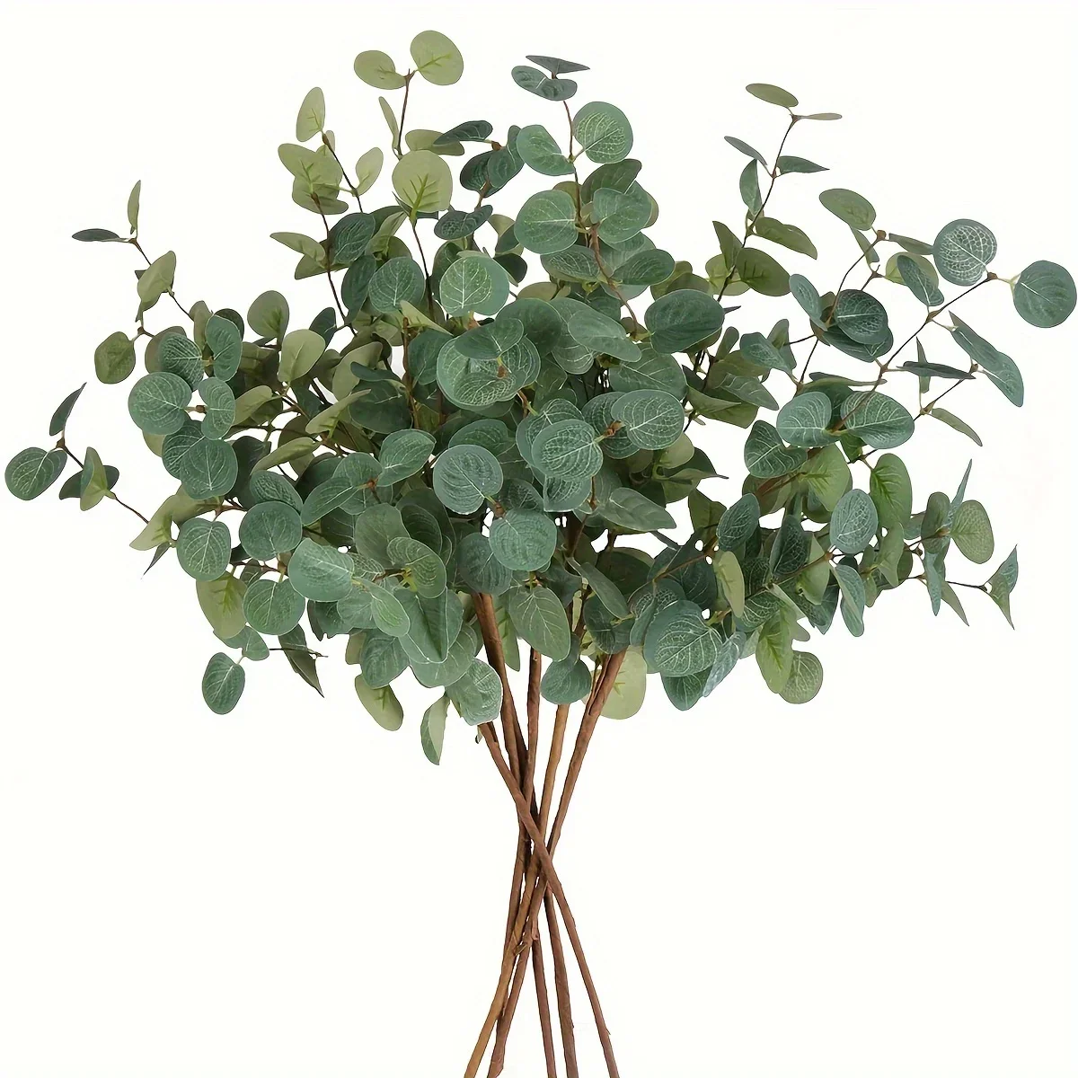 

3pcs 24 Long Artificial Eucalyptus Stems, Faux Evergreen Branches for Wedding, Artificial Flowers for Table Centerpieces, Fake