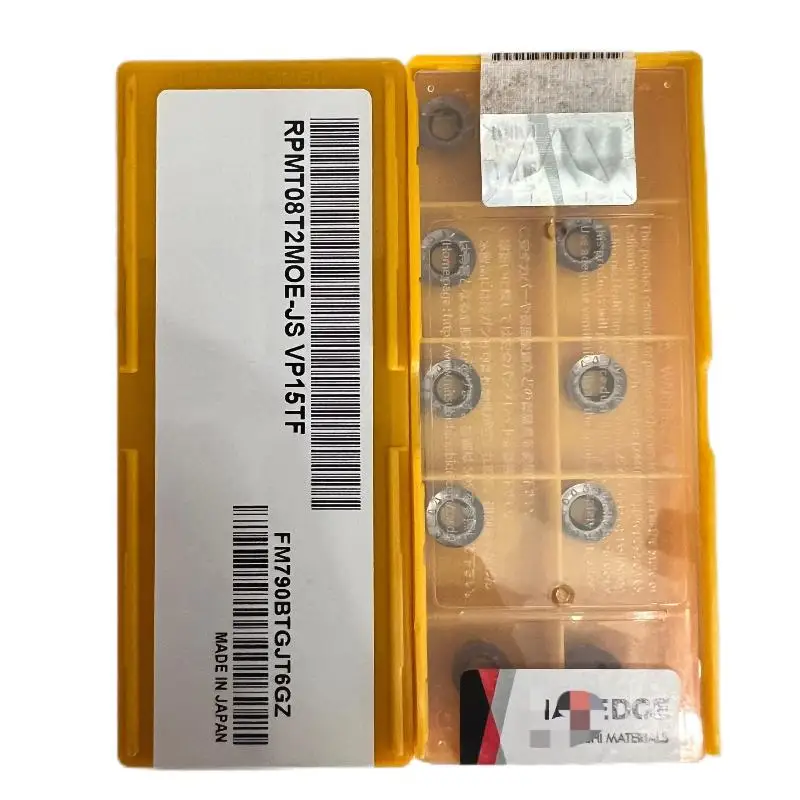 

10pcs/box RPMT08T2MOE-JS VP15TF/RPMT10T3MOE-JS VP15TF/RPMT1204MOE-JS VP15TF Precision Finishing Insert