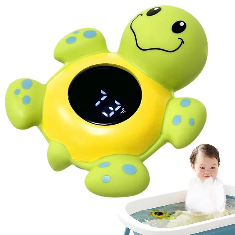 Toddler Bath Thermograph Cartoon Turtle Thermograph For Toddler Bathing Quickly Measure Temperature Warning Thermograph For