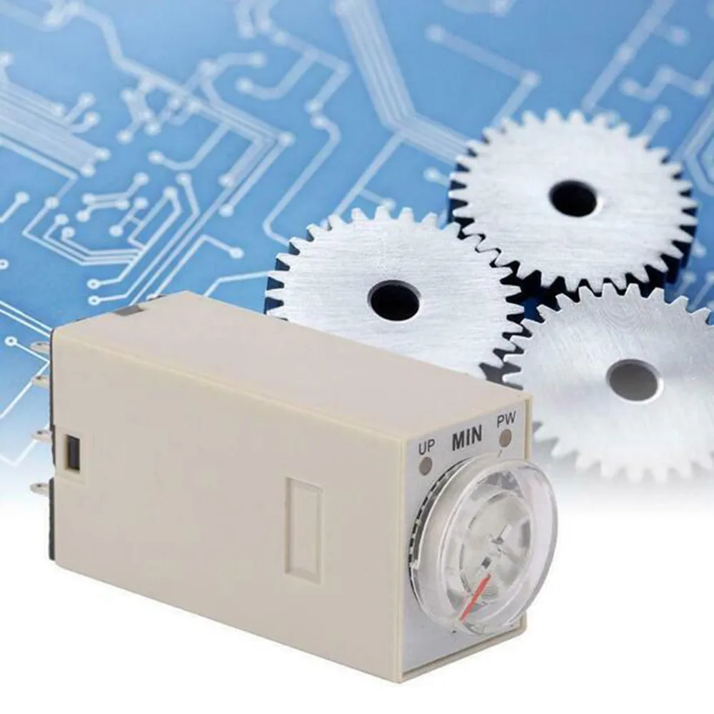 Time Relay Solid State Time Relay 10m 30m 1h Base for 1s 5s for 10s 30s 60s 50 60Hz DC12V Delay Timer for h3y 2 High