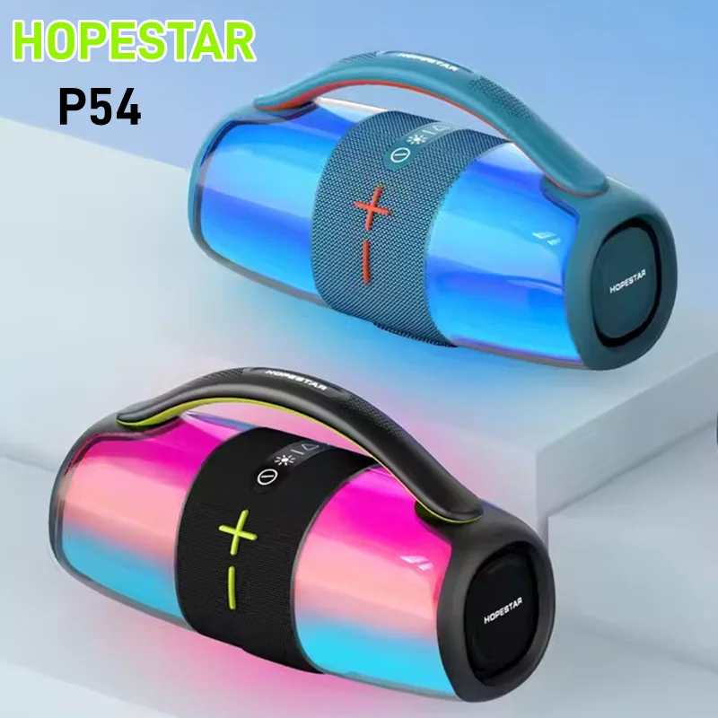 HOPESTARS Original P54 Big Power Bass Sound System Box Subwoofer Wireless Bluetooth Speaker Speakers Portable Boombox RGB