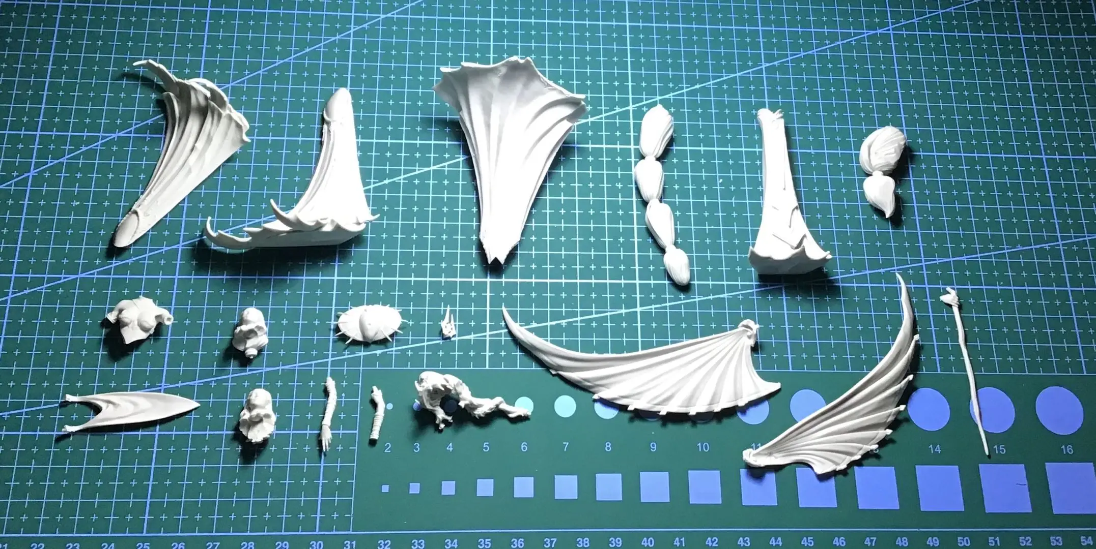 1/24 Figurka żywiczna GK, zestaw niezmontowany i niepomalowany