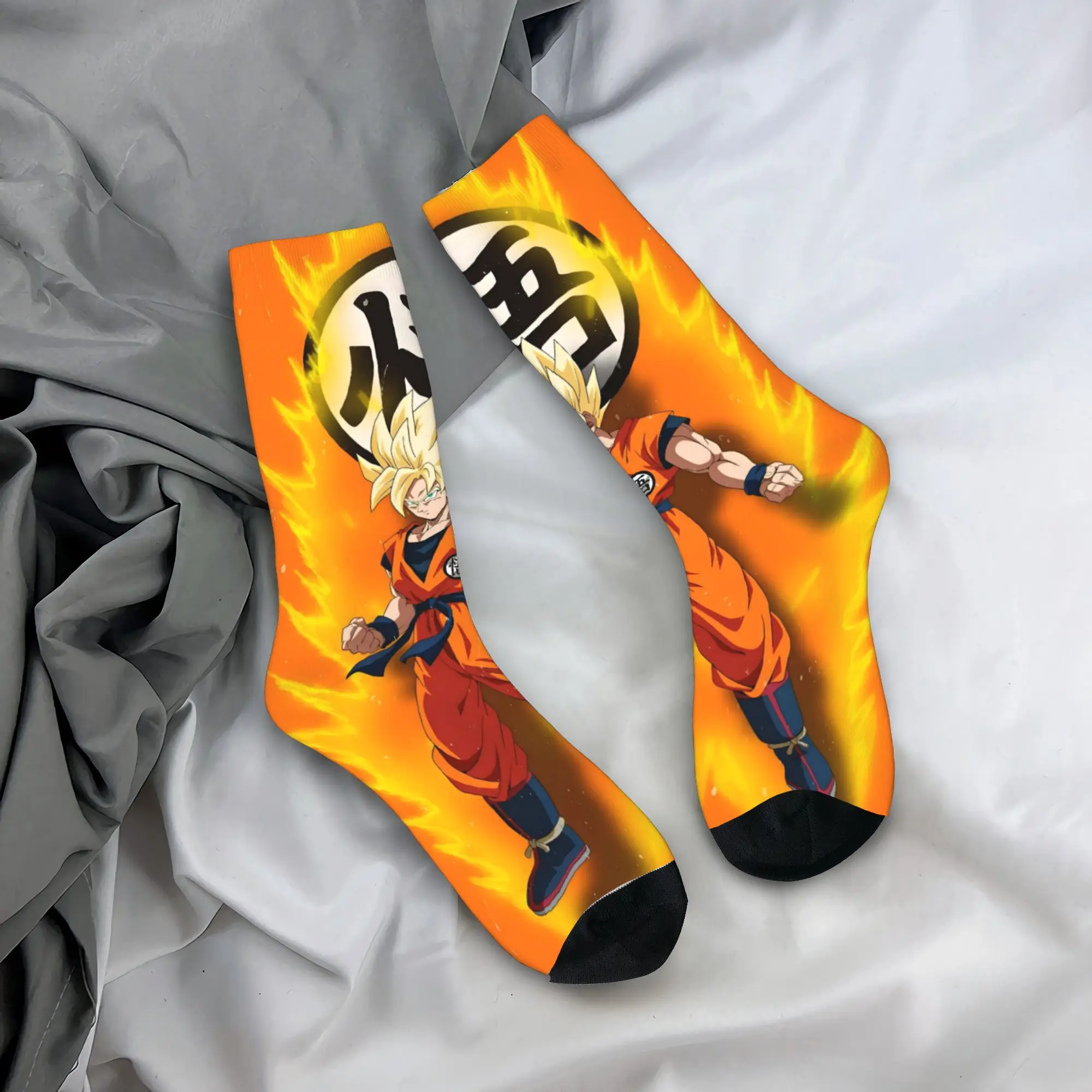 

Носки унисекс D-Dragon B-Ball Z Gokus с милым аниме-принтом для мужчин и женщин, крутые, милые, с мультяшными персонажами, для весны, лета, осени и зимы