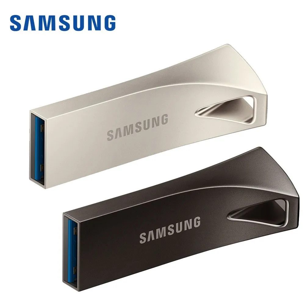 محرك فلاش سامسونج USB 3.1 القرص 64 جيجابايت 128 جيجابايت 256 جيجابايت محرك القلم المعدني بندريف جهاز التخزين U القرص ذاكرة عصا للسيارة الكمبيوتر المحمول