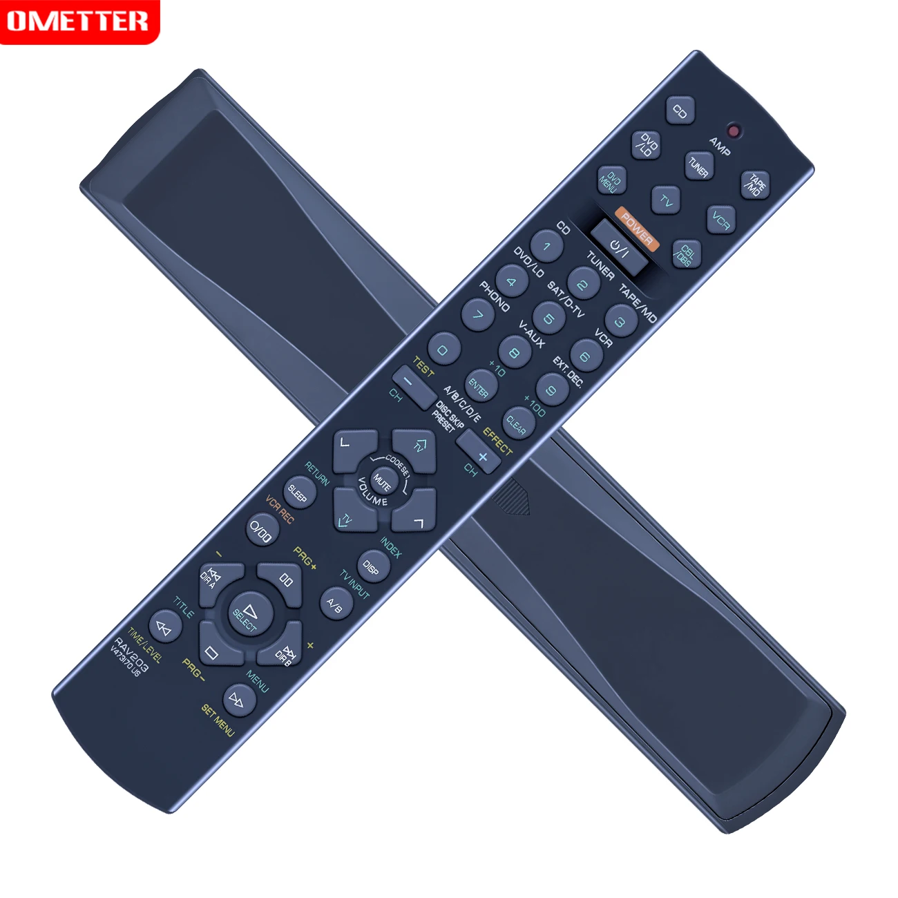 RAV203 V473170US Remote control for Yamaha AV Receiver Home Theater System RX-V496 HTR-5240 YHT-23 YHT-33 HTR-5240/RDS HTR-5240R