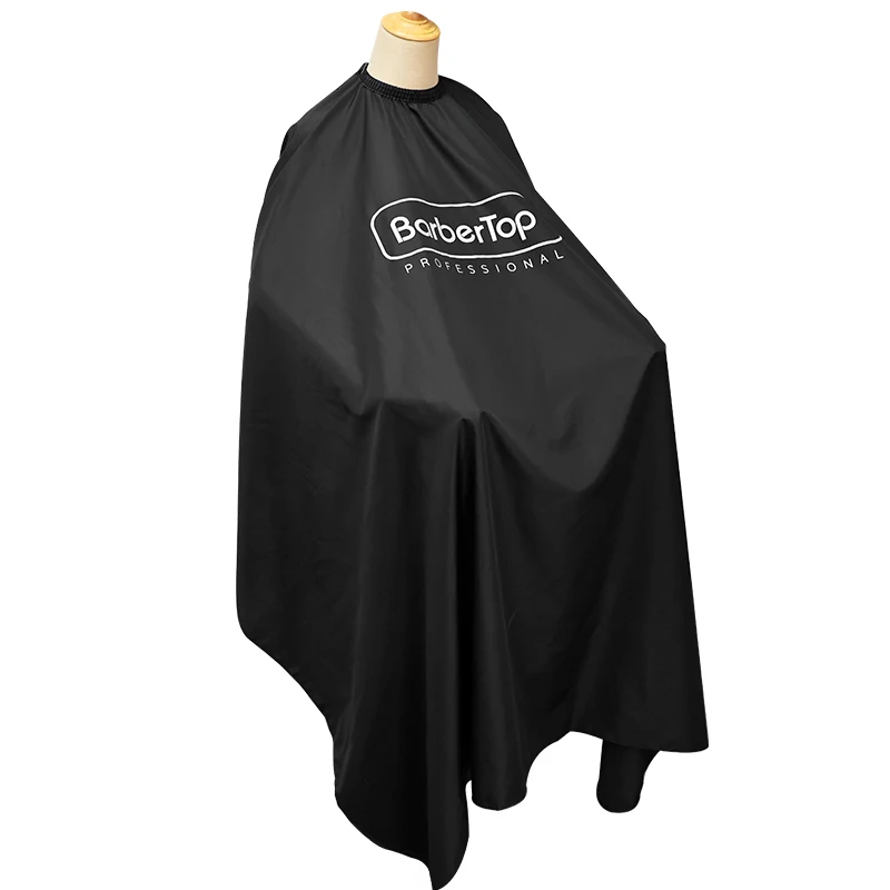 Barbiere corte de cabelo pano fechamento ajustável avental de cabeleireiro anti-estático capas de barbearia à prova dwaterproof água casacos de cabeleireiro estilo