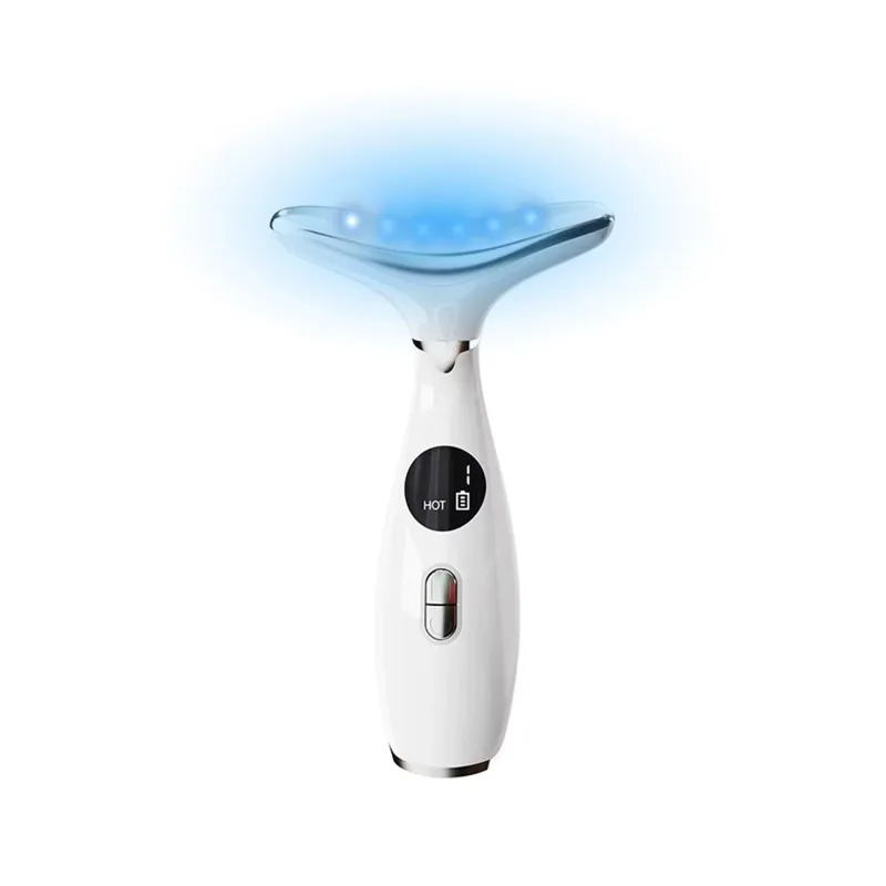 Portable Facial Neck Beauty Massager Household Skin Care Instrument for Lifting Smoothing Skin Condition Relief