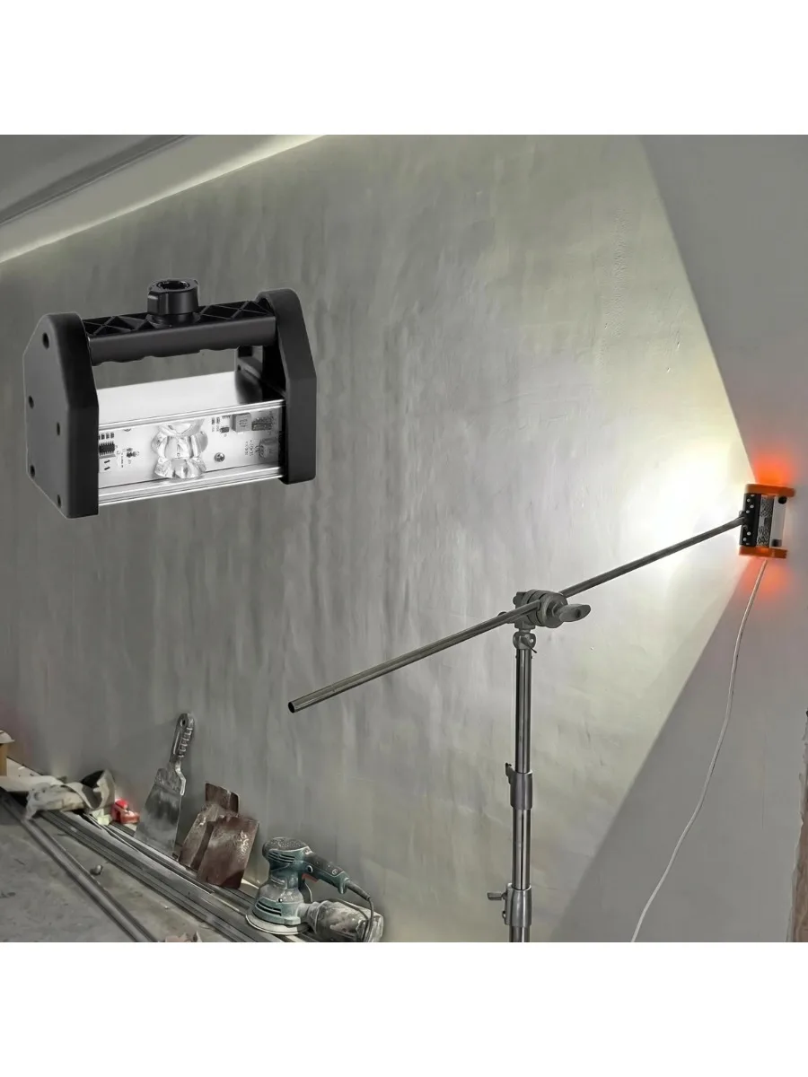 Speciale LED-importlamp voor het polijsten van de muur Transparante hoeklamp Kraalmuuracceptatielamp Verfpolijsten Hulpgereedschap - afbeelding 2