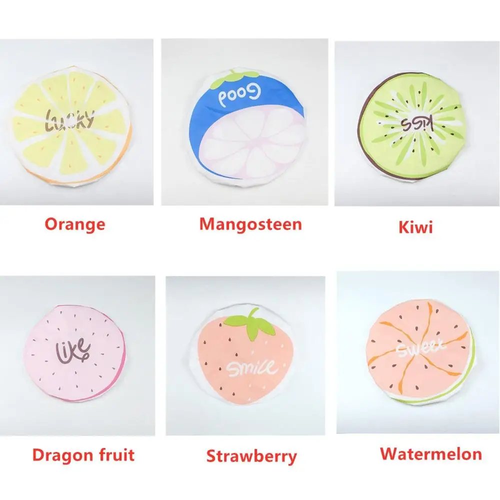 1pc Cute Fruit Shower Cap Waterproof Bath Hat Reusable Head Hair Cover For Women Shower Caps