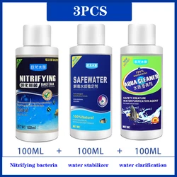 100ml Nitrifying Bacteria Liquid Quickly Purify Water for Fresh Water Seawater Fish Tank Water Treatment Aquarium Accessories