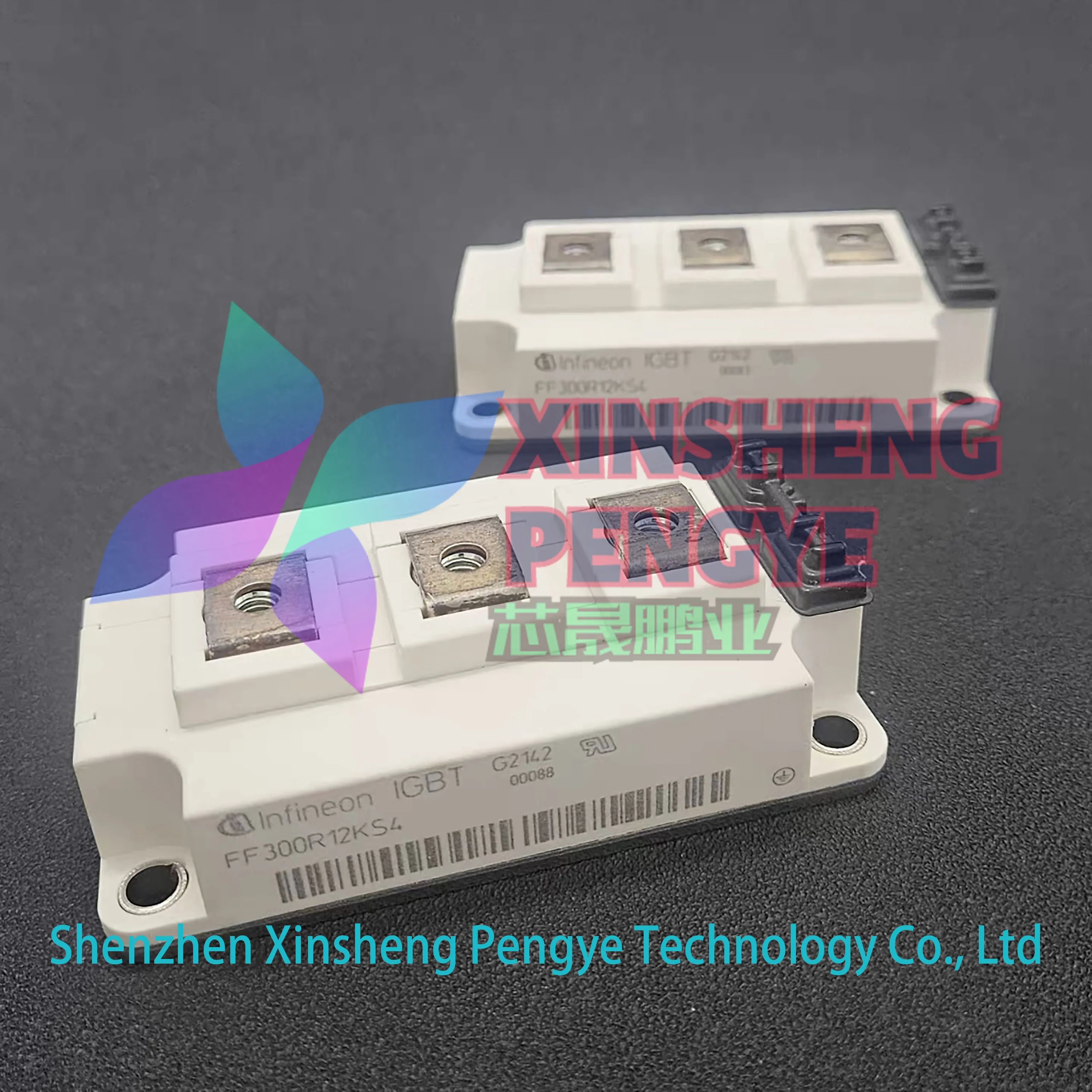

100% Original FF300R12KE4 FF300R12KE4HOSA1 IGBT Transistor N-CH Dual NPN 460A 1.75V 1.6kW 1.2kV Trans IGBT Module In Stock